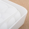 Square 3D Bubbles Silicone Cloud/Diamond Love Heart Shaped Mousse Pastry Cake DIY Craft Mold Biscuit Baking Tool for Fondant Jelly Brownie Chocolates Dessert Decorating Nonstick Mould