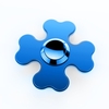Square Spinner Focus Anxiety Stress Reducer for Kids Adults Ultra Durable High Speed Killing Time Finger Toy Snowflake Four Leaf Clover