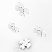 Square Spinner Focus Anxiety Stress Reducer for Kids Adults Ultra Durable High Speed Killing Time Finger Toy Snowflake Four Leaf Clover
