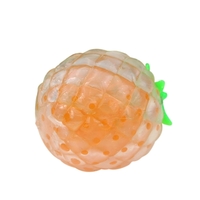Squeeze Sticky Stress Toy Bead Ball Sticky Squeezing Ananas Reliever Red