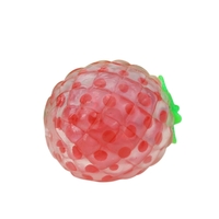 Squeeze Sticky Stress Toy Bead Ball Sticky Squeezing Ananas Reliever Red