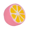 Squishy Lemon Super Slow Rising Decoration Fruit Charms Squeeze Toys Phone Strap Pendant Squishes Gift Stress Relief Toy Pink