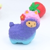 Squishy Slow Rising Color Sheep Toy Scented Soft Phone Straps Pendant Squeeze Decompression Toys