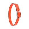 SSC002TY TPU Dog Collar Adjustable Durable Waterproof Pet Dog Collar Strap Pure Color