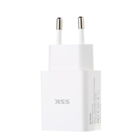SSK USB Charger 5V2.4A Ultra Fast Universal Travel Wall Charger Adapter EU Plug for iPhone iPad Smart Phone Laptop Tablet