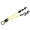 SST002P PVC Round Double Dog Working Leash Linker Waterproof Deodorant Dog Dual Lead Twin Way Walk Strap Leads Set No Tangle for Two Big Small Dogs Pet Supplies