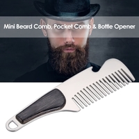 Stainless Steel Beard Comb Men