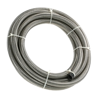 Stainless Steel Braided Fuel Hose Oil Cooler Hose 1M