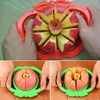 Stainless Steel Corer Slicer Fruit Cutter Fruit Divider Kitchen Accessories Easy Cut Fruit Knife For Apple Pear Red Green