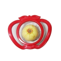 Stainless Steel Corer Slicer Fruit Cutter Fruit Divider Kitchen Accessories Easy Cut Fruit Knife For Apple Pear Red Green