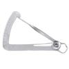 Stainless Steel Dental Gauge Caliper Dental Metal Wax Thickness Measurement Ruler Tool for Dental Lab