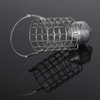Stainless Steel Feeder Holder Fishing Lure Cage Fishing Trap Basket Feeder Bait Cage Fishing Bait Basket with Sinker 30g/40g/60g