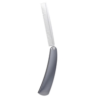 Stainless Steel Foldable Beard Comb Men
