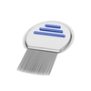 Stainless Steel Lice Comb Nit Free Terminator Pet Dog Cat Louse Flea Remove Round Non-slip Handle