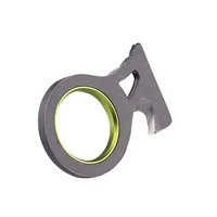 Stainless Steel Mini Knife Cutting Rope Survival Gear Hang Hook Knife EDC Tools