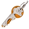 Stainless Steel Multifunction 8 in 1 Outdoor EDC Too Key Clip Buckle Pocket Mini Nail File Cleaner Tweezer Glass Screwdriver Bottle Opener Keychain Survival Camping Portable Gadget