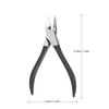 Stainless Steel Nail Cuticle Nipper Nail Clipper Nail Cuticle Remover Scissor Manicure Pedicure Nipper Nail File Nail Art Tool