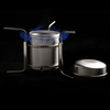 Stainless Steel Portable Mini Ultra-light Spirit Burner Alcohol Stove Outdoor Camping Stove Furnace with Stand B-1