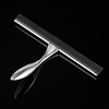Stainless Steel Squeegee for Car Glass/Window/Mirror Bathroom Shower Squeegee with Suction Cup Hook Holder