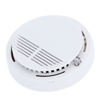 Standalone Photoelectric Smoke Alarm Fire Smoke Detector Sensor Home Security System for Home Kitchen 9V