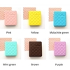 Standard 3in Centerfold Photo Album Card Bag PU 36 Pockets Albums Photos Storage Case Macaron Memory Souvenir