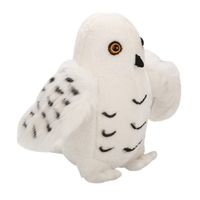 Standing Snowy Owl Plush Toy Cotton Material