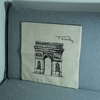 Statue of Liberty World Landmarks Cotton and Linen Pillowcase Back Cushion Cover Throw Pillow Case for Bed Sofa Car Home Decorative Decor 45 * 45cm