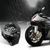 Steelmate DIY ET-900AE TPMS for Motorcycle Tire Pressure Monitoring System with Waterproof External Sensor Wireless LCD Display