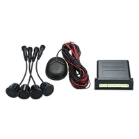 Steelmate Ebat C1 4 Sensors Parking Assist System Car Parking Sensor Reverse Radar Alert System with External Audible Buzzer Speaker