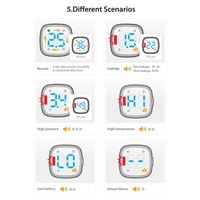Steelmate Profesional TPMS TP-76 Tire Pressure Monitoring System LED Cigarette Lighter External Sensors Car Accessories