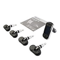 Steelmate TP-08 TPMS DIY Tire Pressure Monitor System Wireless Transmission CIG Plug LCD Display with 4 Internal Sensors