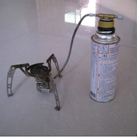 Stove Connector Outdoor Camping Burner Conversion Head Long Tank to Flat Tank Gas Bottle Adaptor