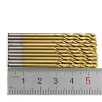 Straight Shank Twist Drill High Speed Steel Drill Bit 50pcs