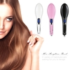 Straightener Ceramic Heating Detangling Hair Brush Faster Straightening Styling Tools