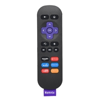 Streaming Media Player Remote Control Wireless IR Smart Controller Replacement for Roku 1 2 3 4 LT HD XD XS Black