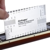 String Action Ruler Gauge Tool in/mm for Guitar Bass Mandolin Banjo