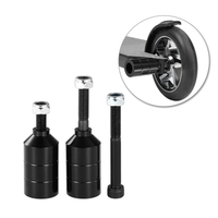 Stunt Scooter Pegs Set with Hardened Axle Bolts Hardware