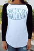 Stylish Color Block Letter Print Irregular Hem Casual T-shirt for Women