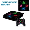 Stylish Full Body Decal Skin Sticker Cover for PS4 Playstation Console and 2 Controllers Style 1