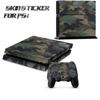 Stylish Full Body Decal Skin Sticker Cover for PS4 Playstation Console and 2 Controllers Style 1