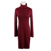Stylish Long Sleeve Split Slim Bodycon Sweater Dress for Women
