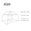Summer Bi-parting Folding Mesh Insect Bed Mongolian Yurt Mosquito Net(1.8M)