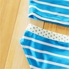 Summer Children Stripe Bikini Girls Split Two-piece Swimwear Girls Close-fitting Skin-friendly Swimsuit
