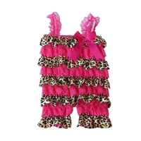 Summer Style Newborn Baby Lace Ruffle Petti Rompers Toddler Girls Fashion Birthday Party Romper Clothing