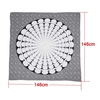 Summer Women Chiffon Beach Cover Up Cloak Bohemian Symmetric Print Bathing Suit Square Scarf Pareo Sarong Beach Mat