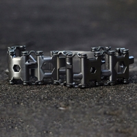 Wearable Multi-Tool Stainless Steel Wristband
