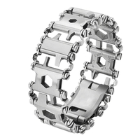 Wearable Multi-Tool Stainless Steel Wristband