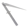 Wedge-shaped Feeler Gauge Gage Measuring Scale 0-15mm Stainless Steel Inner Diameter Ruler Measurement Tool