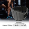 Weight Lifting Belt Waist Support Adjustable Strap Ergonomically Shaped for Squats Power Lifting
