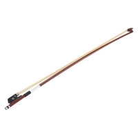 Well-balanced Octagonal Brazilwood 1/2 Cello Bow Horsehair Round Stick Ebony Frog